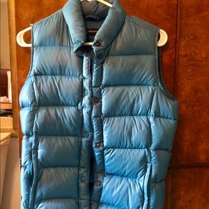 Land’s End Blue Puffer Vest S